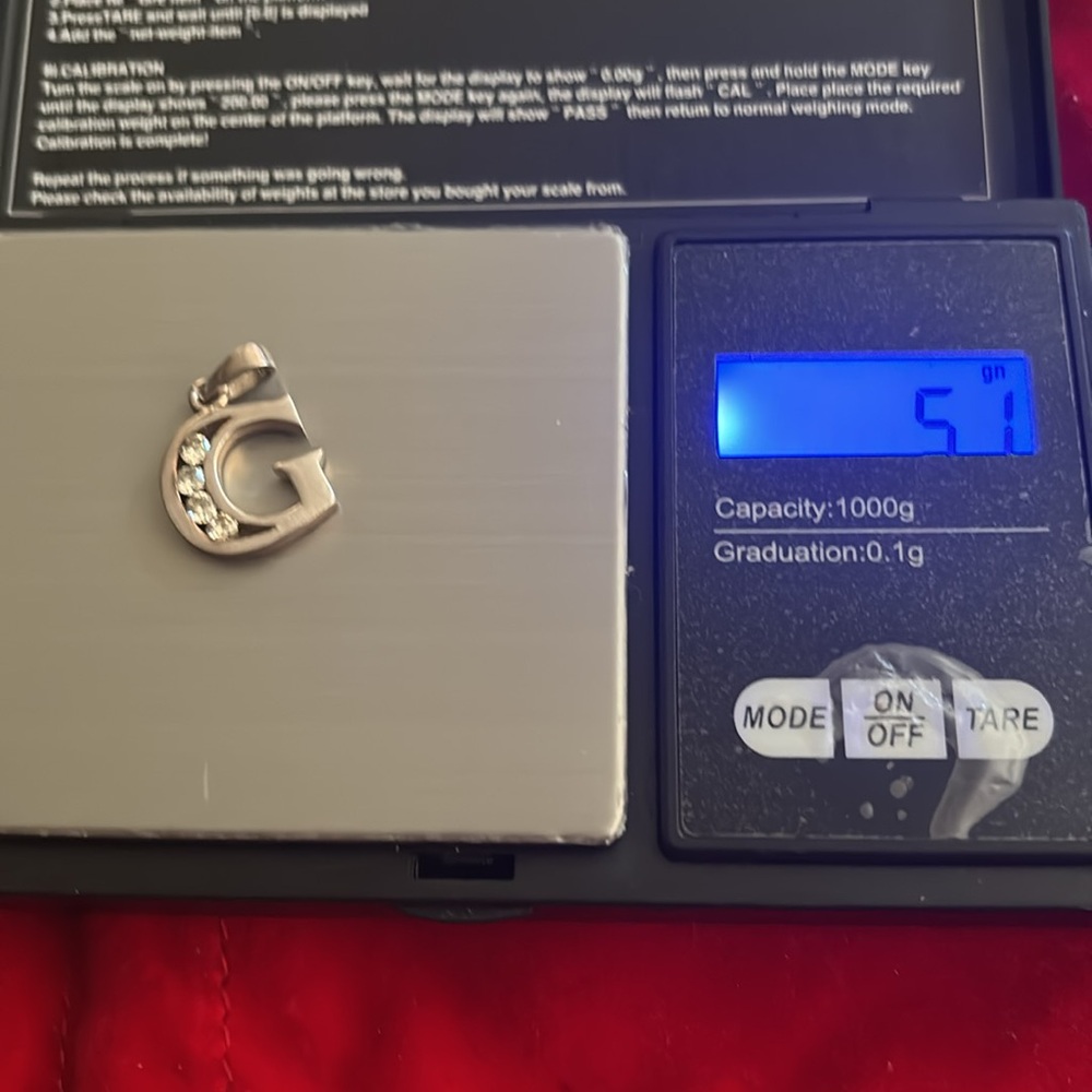 Solid Silver Charm - image 3